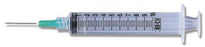 PrecisionGlide - Syringe with Hypodermic Needle 10 mL 22 Gauge 1 Inch Regular Wall NonSafety - 309640