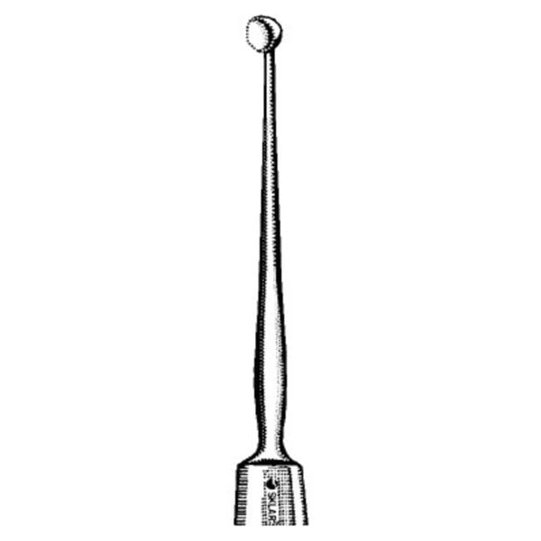 Sklar Instruments Curette Ophthalmic Skeele-Chalazion 5" 2Mm Round Tip Grmn Ss Rsbl W/ Spn Ea - 65-3162