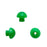 Maico Diagnostics Eartip Mushroom Sanibel For Easytymp Tympanometer Green 25/Pk - 8012977