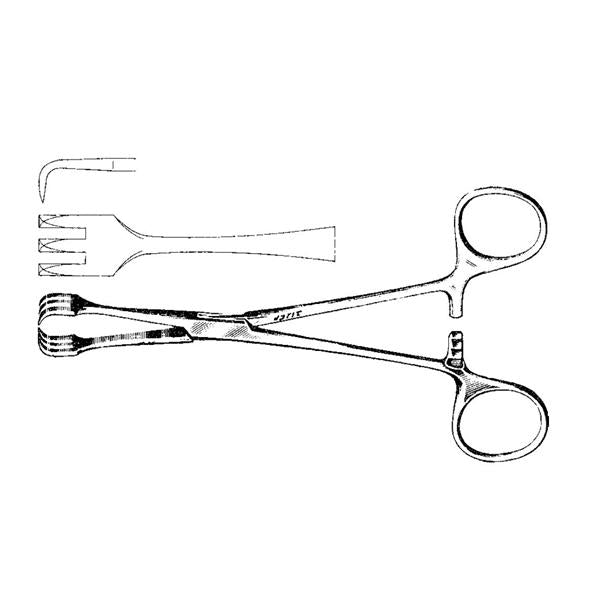 Integra Miltex Inc Forcep Traction Lahey 6-1/4" Ea - 150160