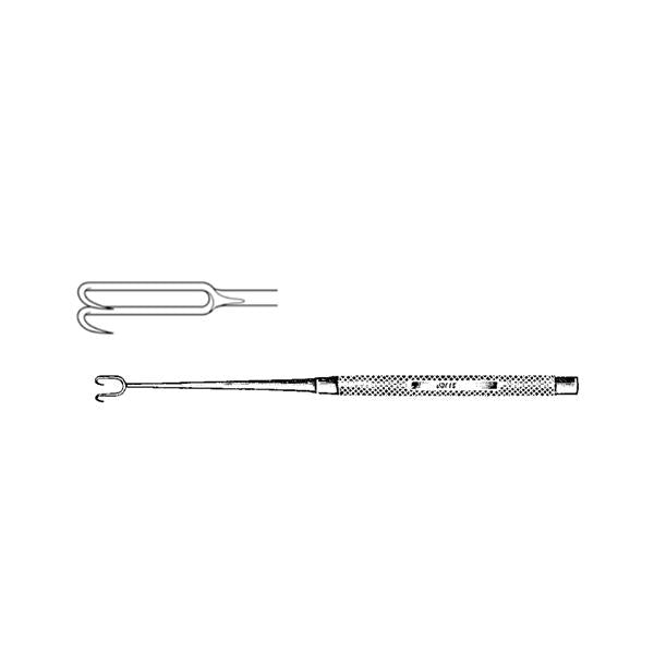 Integra Miltex Inc Hook Skin 6-1/4" Double Ended Ea - 410151