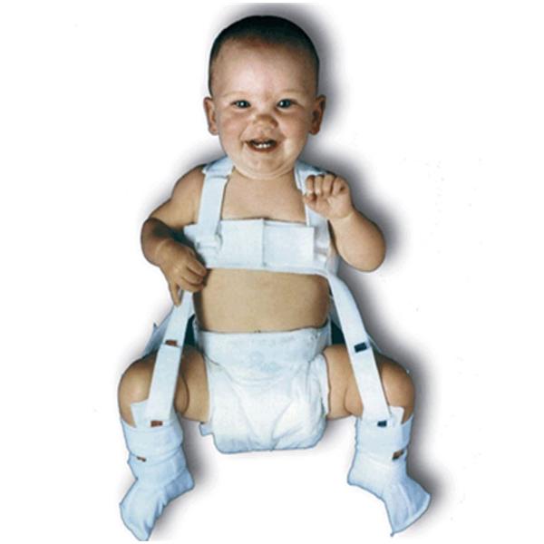 Breg. Harness Hook & Loop Wheaton Pavlik Child 16-18" White Size Medium Ea - L1620-M