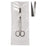 Sklar Instruments Scissors Operating Econo 5-1/2" Sharp/Blunt Smooth Curved Ss Disposable Ea, 25 Ea/Bx - 96-2526