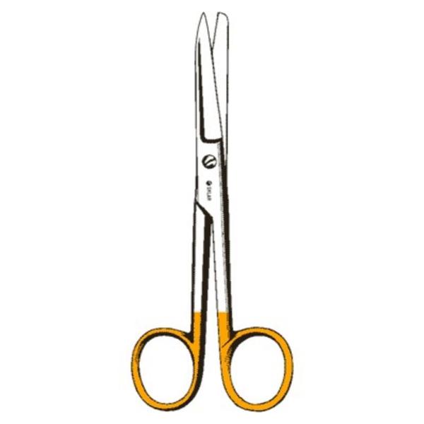 Sklar Instruments Scissors Operating Sklar Edge Tc 5-1/2" Sharp/Sharp Smooth Straight Ss/Tc Ea - 16-1055