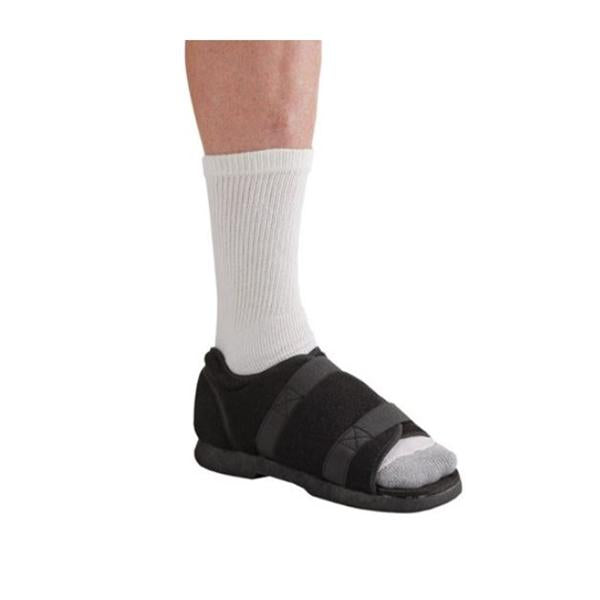 Ossur America-Royce Medical Shoe Post-Op Cotton/Polyester Black Ea - 18002