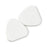 Microbrush Corporation Cotton Roll Substitute Micro-Angle White Adult / Pediatric Sm/Md Blk Pkg 400/Bx, 20 Bx/Ca - 292054