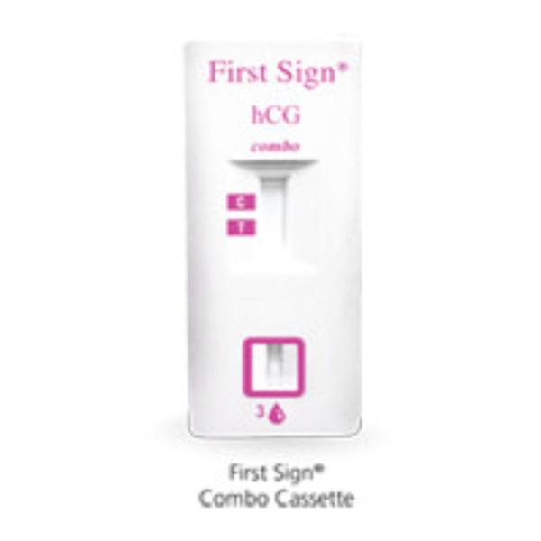 Hemosure First Sign Hcg Urine/Serum Pregnancy Test Kit 4Mm Cassette 25/Bx - F2-CT25C