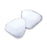 Microbrush Corporation Cotton Roll Substitute Micro-Angle Silver Adult / Pediatric Sm/Md Blk Pkg 400/Bx, 20 Bx/Ca - 292055