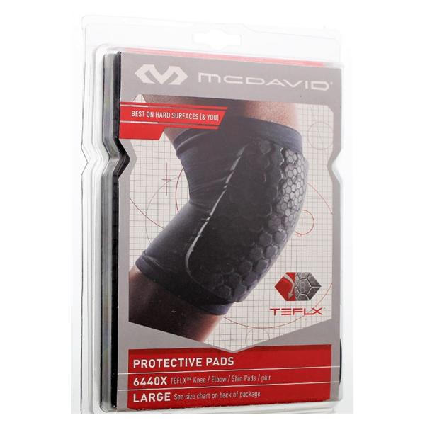 Shock Doctor Inc Pad Teflx Elbow/Knee/Shin Nylon/Spandex Black Size Small 1/Pr - 6400X-S
