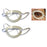 Good-Lite Co Eye Patch Eye Moisture 6X4.5Cm Elastic Band Foam 2/St - 675902