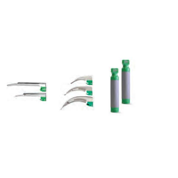 SunMed Laryngoscope Kit Fiber Optic Greenline Ea - 5-5332-55
