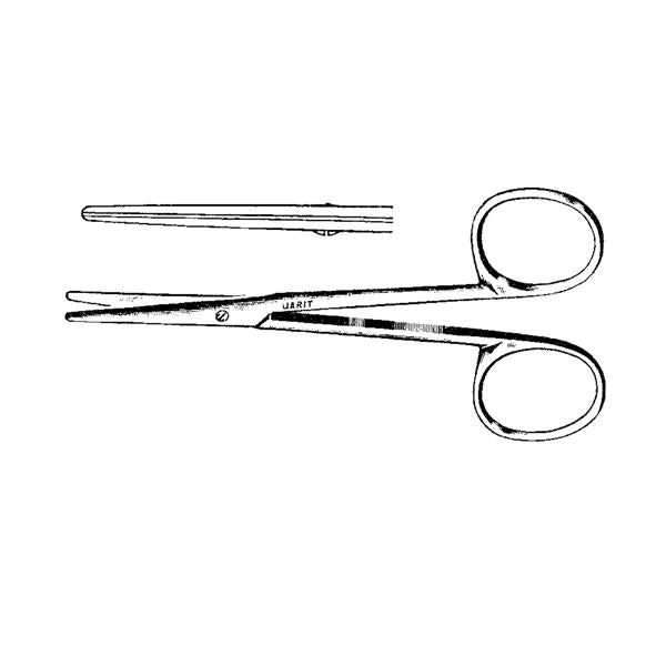 Integra Miltex Inc Scissors Strabismus 4-1/2" Straight 30Mm Ea - 360-130