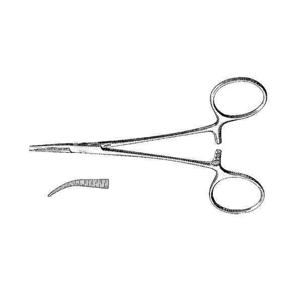 Integra Miltex Inc Forcep Mosquito Jacobson 4-7/8" Petite Point Curved Ea - 105-089