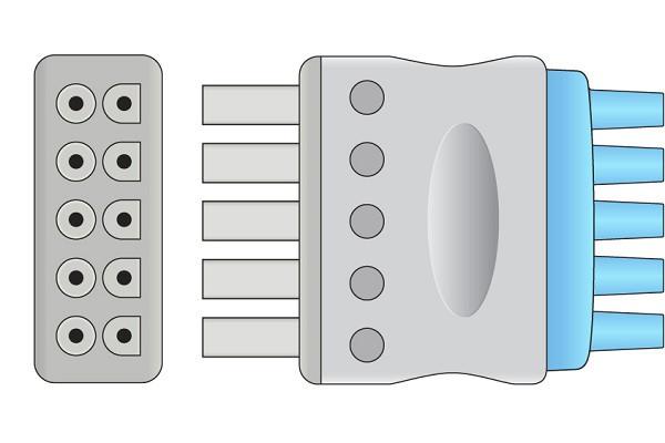 Marquette Compatible ECG Leadwire