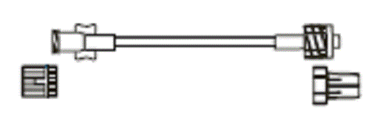 CODAN US CORPORATION - Extension Set 5 Inch Tubing 0.2 mL Priming Volume - BC579
