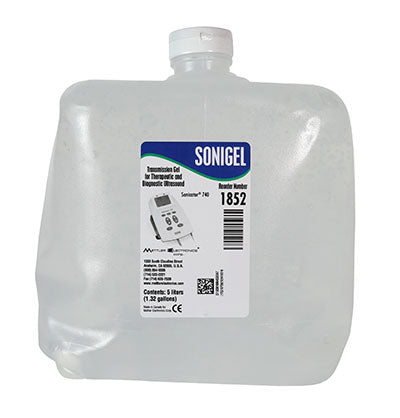 Fabrication Enterprises Gel, Ultrasound Couplet Sonigel 5L (4/Cs) - 13-1202-4