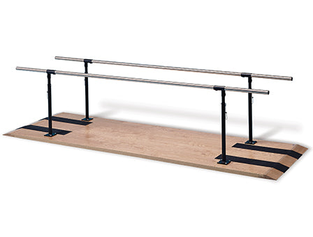 Hausmann Height Adjustable Parallel Bars - 10' x 26" x 28" - 41", - 1300