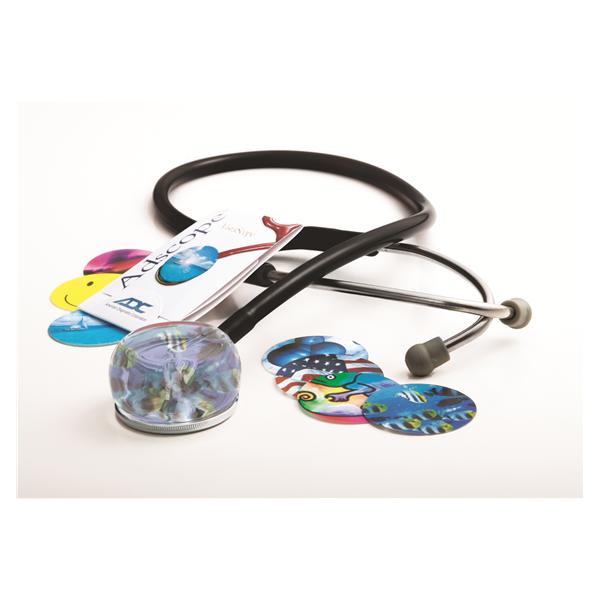 American Diagnostic Corp. Stethoscope Amplifying Vistascope Black Adult 31.5" 1-Head Ea - 655BK