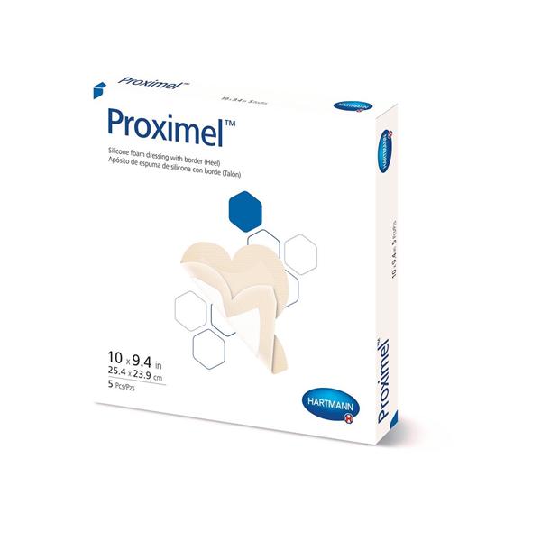 Hartmann USA Dressing Wound Proximel Silicone/Foam Multi-Layer Sterile Adhesive Tan 5/Box - 14800000
