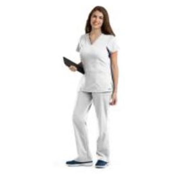 Grey's Anatomy (TM) Scrub Top Greys Anatomy 41452 Womens 5X Large White Each - 41452X-105XL