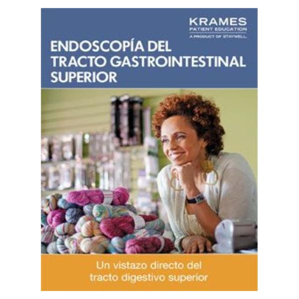 Krames Communications Booklet Educational Upper Gi Endoscopy Spanish Ea - 12235