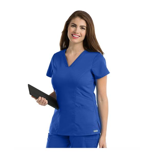 Grey's Anatomy (TM) Scrub Top Greys Anatomy 41452 Womens 3X Large Galaxy Each - 41452X5033XL