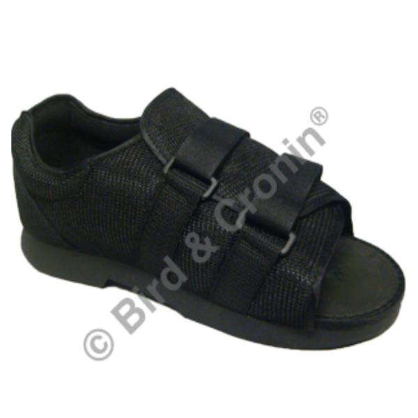 Bird & Cronin Shoe Post-Op Black Men 10.5-12 Size Large Ea - 8143274