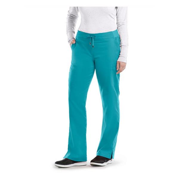Grey's Anatomy (TM) Pant Cargo Greys Anatomy 4277 Womens X-Small Teal Each - 4277-39-XS