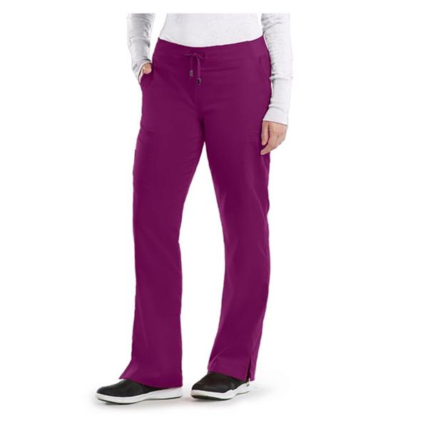 Grey's Anatomy (TM) Pant Cargo Greys Anatomy 4277 Womens 2X Small Wine Each - 4277-65-XXS