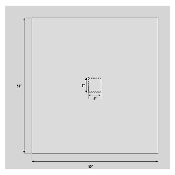Welmed Inc Drape Eye Clearview 50X51" Sterile 40/Ca - 1501-1060