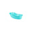 Medegen Medical Products, Basin Basin 20Oz Polypropylene Kidney Graduated 4-7/10X9-7/10" Turq 250/Case - H310-07