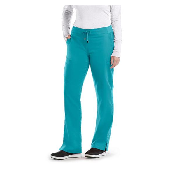 Grey's Anatomy (TM) Pant Cargo Greys Anatomy 4277 Womens X-Large Petite Teal Each - 4277P-39-XL