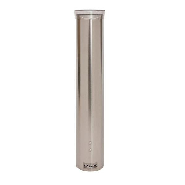 San Jamar Dispenser Water Cup San Jamar Stainless Steel 5 Oz Silver Ea - 308612