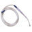 Conmed Connector Tubing 6 Foot Length 3/16 Inch ID Sterile Female Connector Black Smooth OT Surface Conductive Plastic - 35000