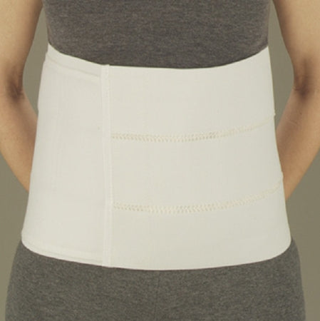 DeRoyal Premium - Abdominal Binder Small / Medium Hook and Loop Closure 30 to 45 Inch Hip Circumference 12 Inch Height Adult - 13981000