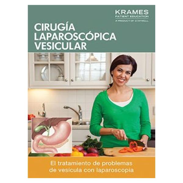 Krames Communications Booklet Patient Understanding Laparoscopic Gallbladder Surgery Spanish Each - 12070