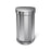 SimpleHuman Can Trash Brushed Ss 11.8Gal Step-On Pedal Flat Lid Silver Half Round Ea - CW2030