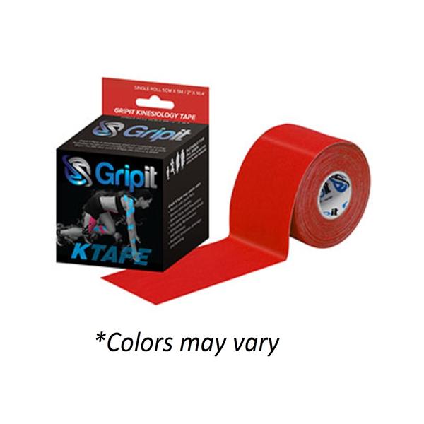 Fabrication Enterprises Tape Kinesiology Gripit Ktape Cotton/Lycra/Spandex 4"X5.5Yd Adhesive Pink Ea - 24-0138