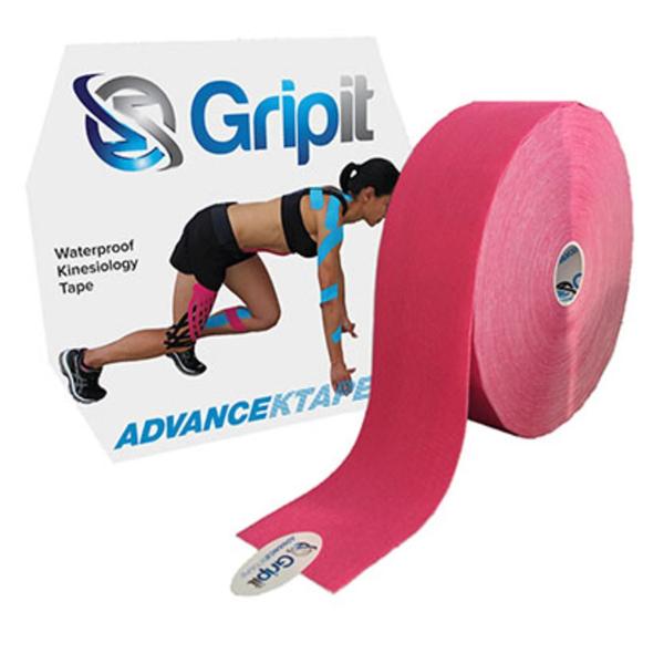 Fabrication Enterprises Tape Kinesiology Gripit Advance Ktape Synthetic 2"X34Yd Adhesive Pink Ea - 24-0155
