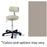 Midmark Corporation Stool Exam Ritter Value Series Dark Linen Casters Backrest 5 Leg Ea - 273-001-856