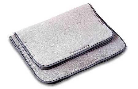 Hydrocollator - Cover Terry, Foam-Filled, Hook and Loop Closure, White, Standard Size, 19 X 27 Inch - 1102