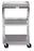 Encore - Utility Cart Stainless Steel 29.5 X 18.75 X 16.75 Inch Silver 23 X 18 Inch - 4004