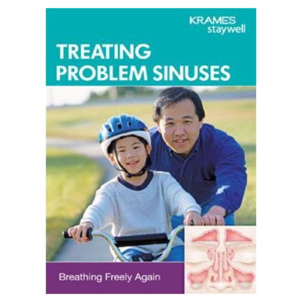 Krames Communications Booklet Educational Treating Problem Sinuses: Breathing Freely Again Eng Each - 11936