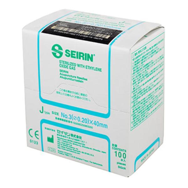 SEiRiM Needle .20X40Mm Seirin Acupuncture Conventional 100/Bx - 11-0609