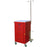 Harloff Manufacturing Cart Emergency Mini Line 32X18X18" 3 Drawers Ea - 3145-EMG-RED