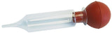 Graham-Field Grafco Irrigation Bulb Syringe 1/2 Oz. Reusable NonSterile Individually Boxed Flint Glass / Rubber-Compound - 3475