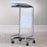 Clinton - Hamper Stand Rolling Square Opening Foot Pedal Tilt-Top Lid - H-40