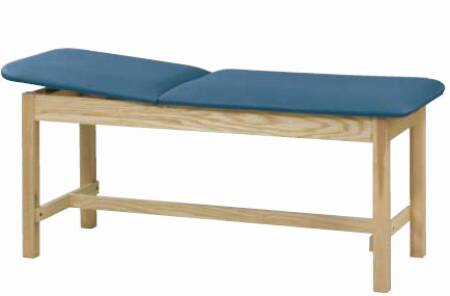 Clinton Industries ETA Classic Series H-Brace Treatment Table Fixed Height 400 Lbs. - 1010-27-3BK/1NT