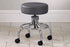 Chrome Series - Base Stool Backless Screw Adjustment 4 Casters Navy Blue - 2102