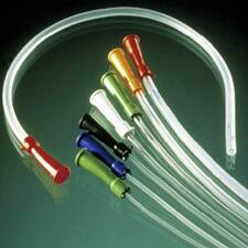 Coloplast Conveen Urethral Catheter Coude Tip PVC / Silicone 8 Fr. 14 Inch - 5328
